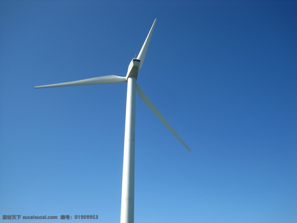 风力发电 风车 风电 能源 天空 蓝天 内蒙古 发电 户外 旅游 工业生产 现代科技