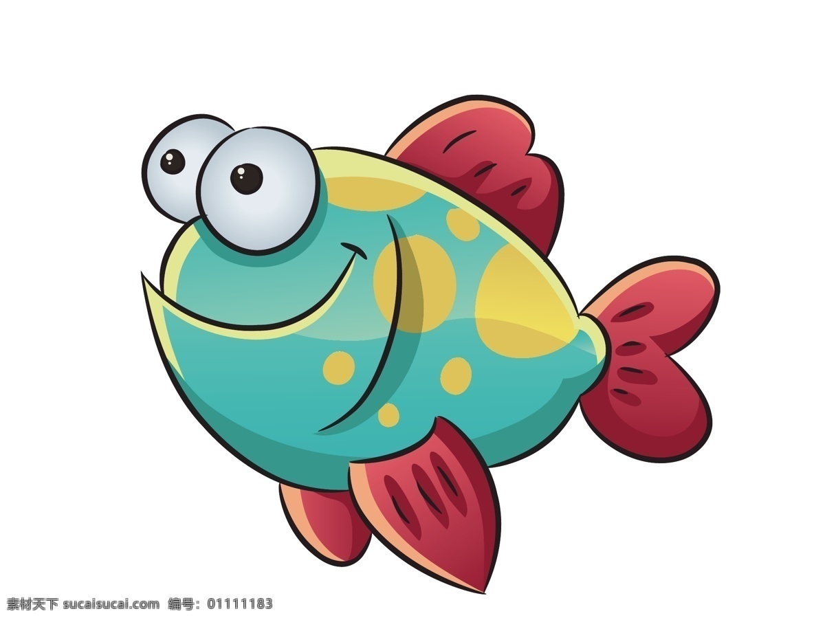 卡通 可爱 海洋 小鱼 海洋生物 模板下载 鱼 矢量生物 海底 海鲜 矢量