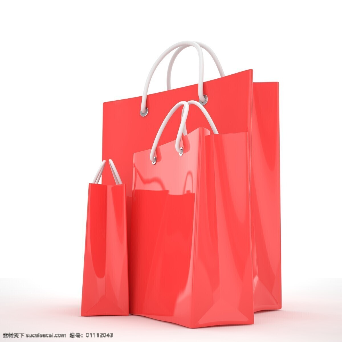 红色手提袋 购物袋 纸袋 礼品袋 袋子 折叠袋 购物 包装袋 手提袋 手提 手提袋样机 样机