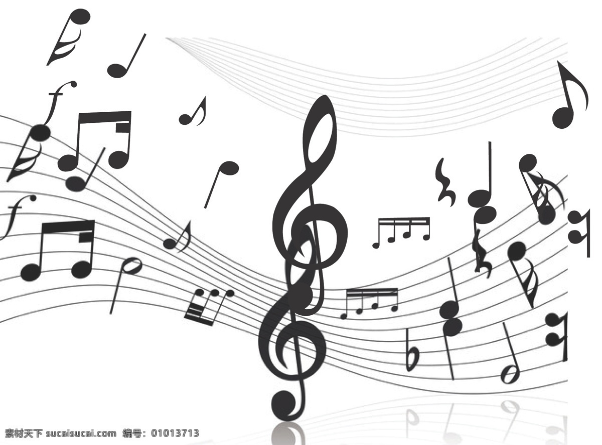 音乐 乐谱 音符 音 符号 五线谱 文化艺术 舞蹈音乐