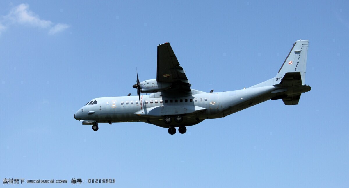 航空图片 交通工具 军事武器 现代科技 运输机 c 295运输机 大型飞机 军用运输机 c295 波兰空军 矢量图