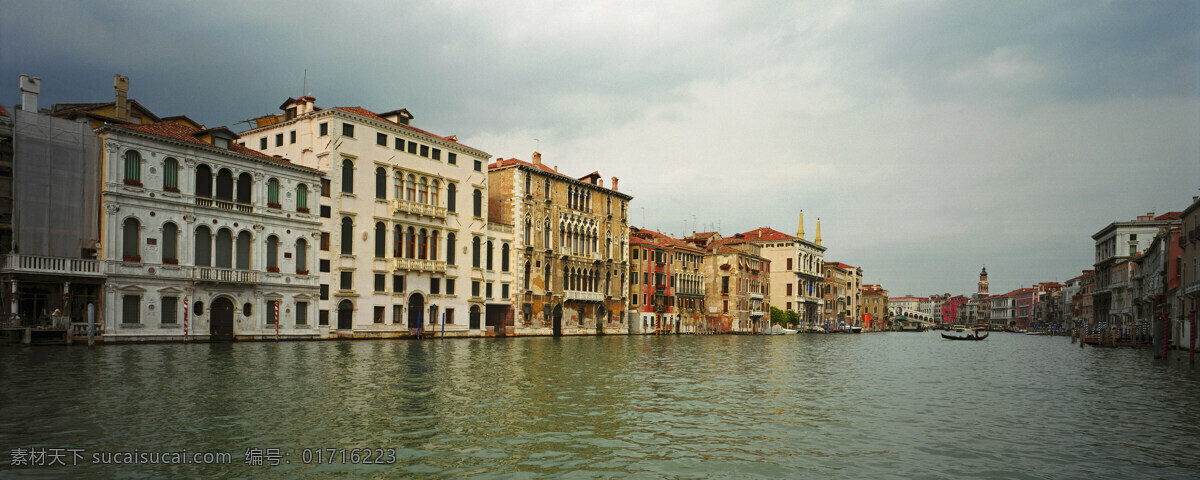 风景 宽幅风景图 美境 宽阔 水面 城市 水上城市 威尼斯 自然风景 自然景观 黑色