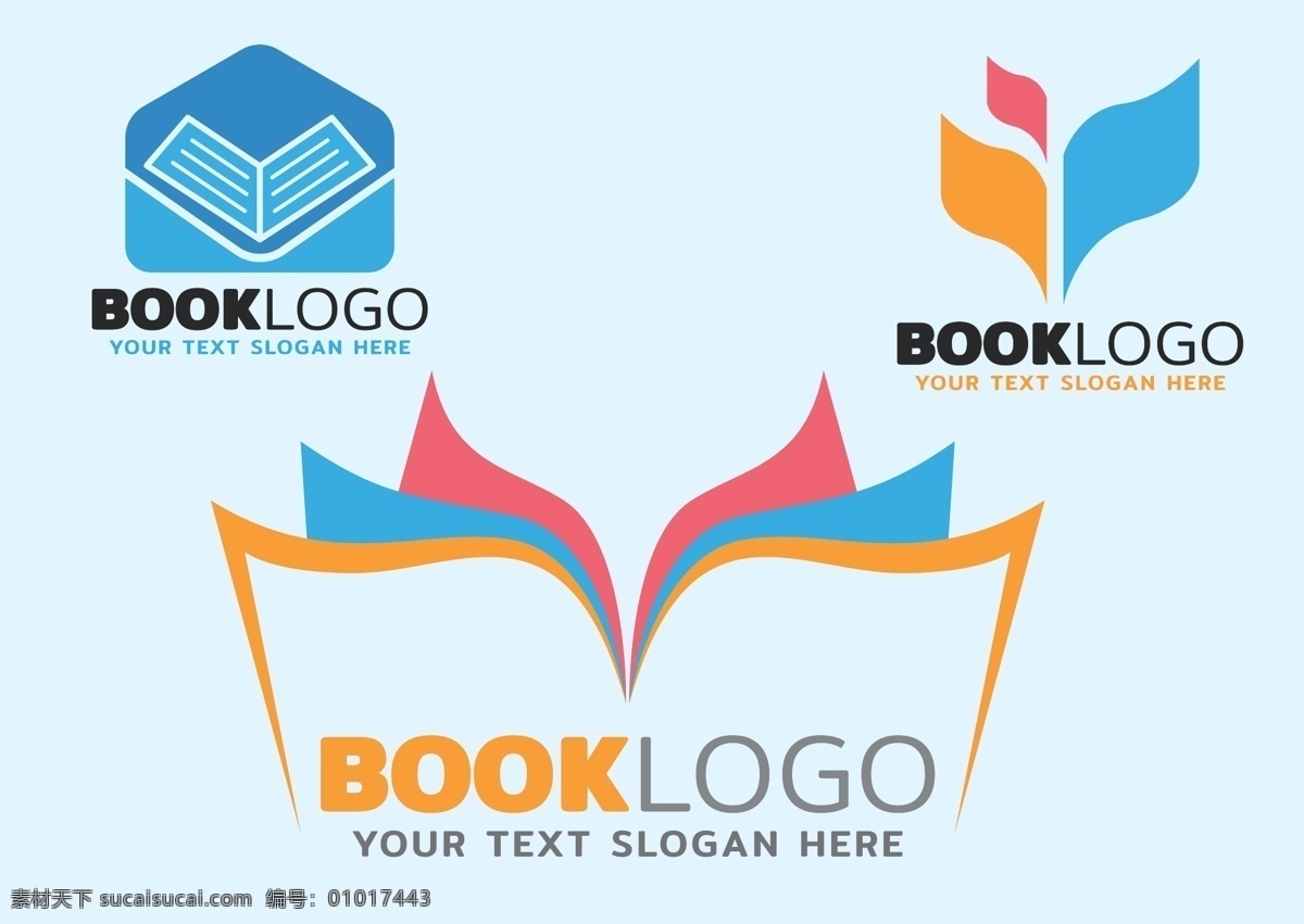 书本标志 书本logo 对外形象 vi设计 公司标志 图标设计 公司logo 企业商标 企业宣传 创意书本 标志设计 矢量素材 标志图标 其他图标