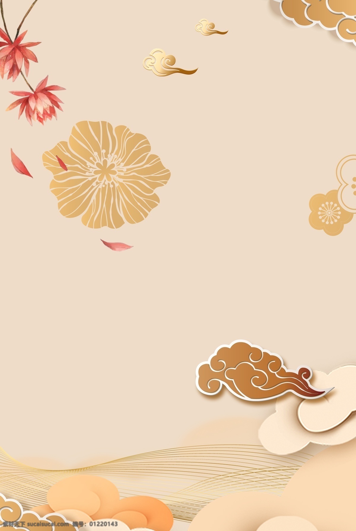 母亲节 海报 背景 古典 风 花朵 淡雅 文化艺术 传统文化
