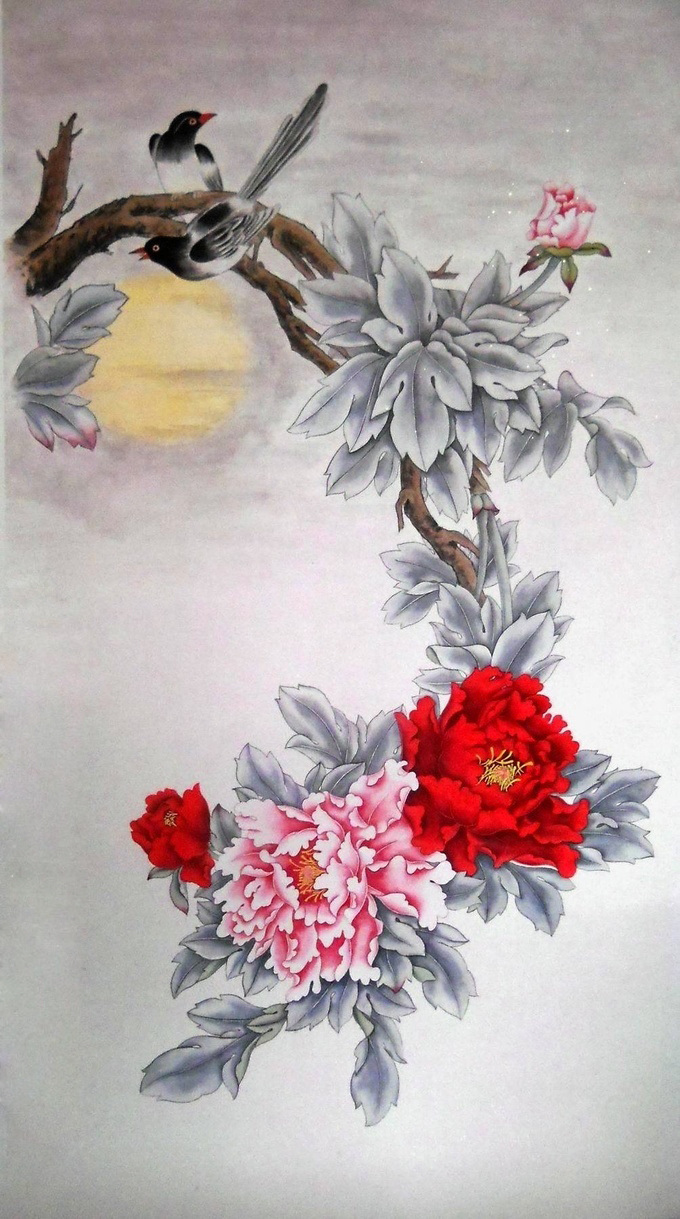 位图免费下载 超高清 服装图案 花朵 位图 写意花卉 植物图案 面料图库