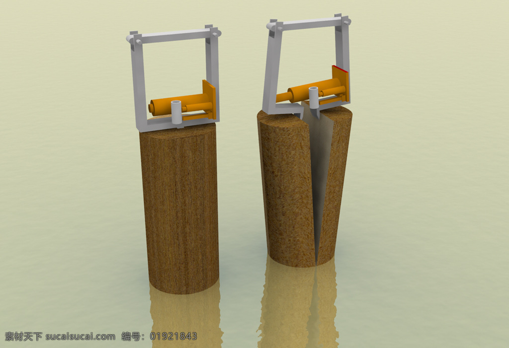 astillador astilla 马德拉 3d模型素材 电器模型