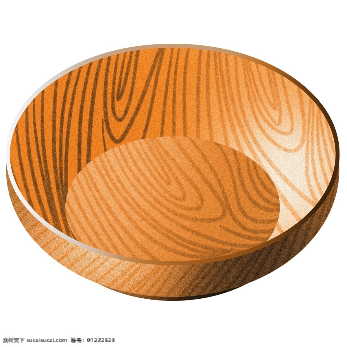 木质 饭碗 卡通 插画 木质的饭碗 卡通插画 木质插画 木板插画 漂亮的饭碗 木头 木块 木材