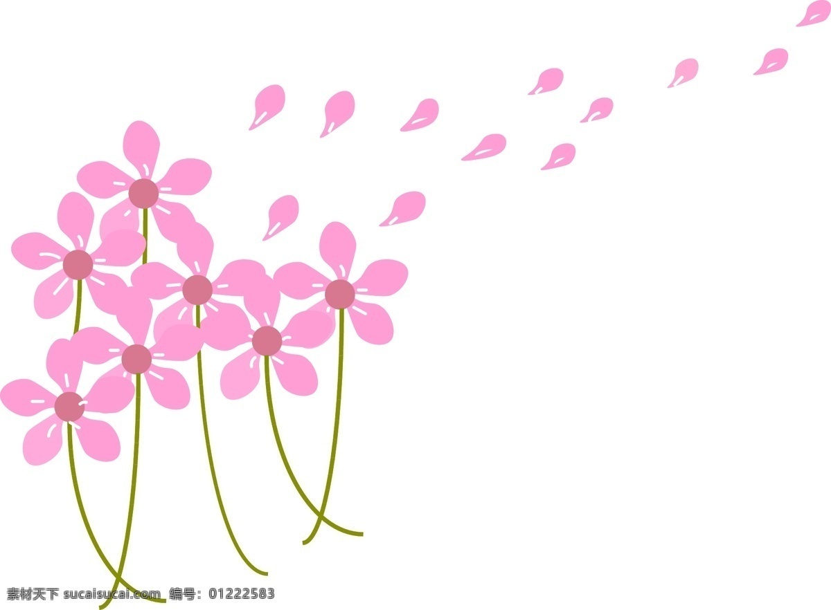 原创 春天 漂浮 花瓣 春天元素 漂浮花瓣 花朵 粉色花朵 春天花瓣