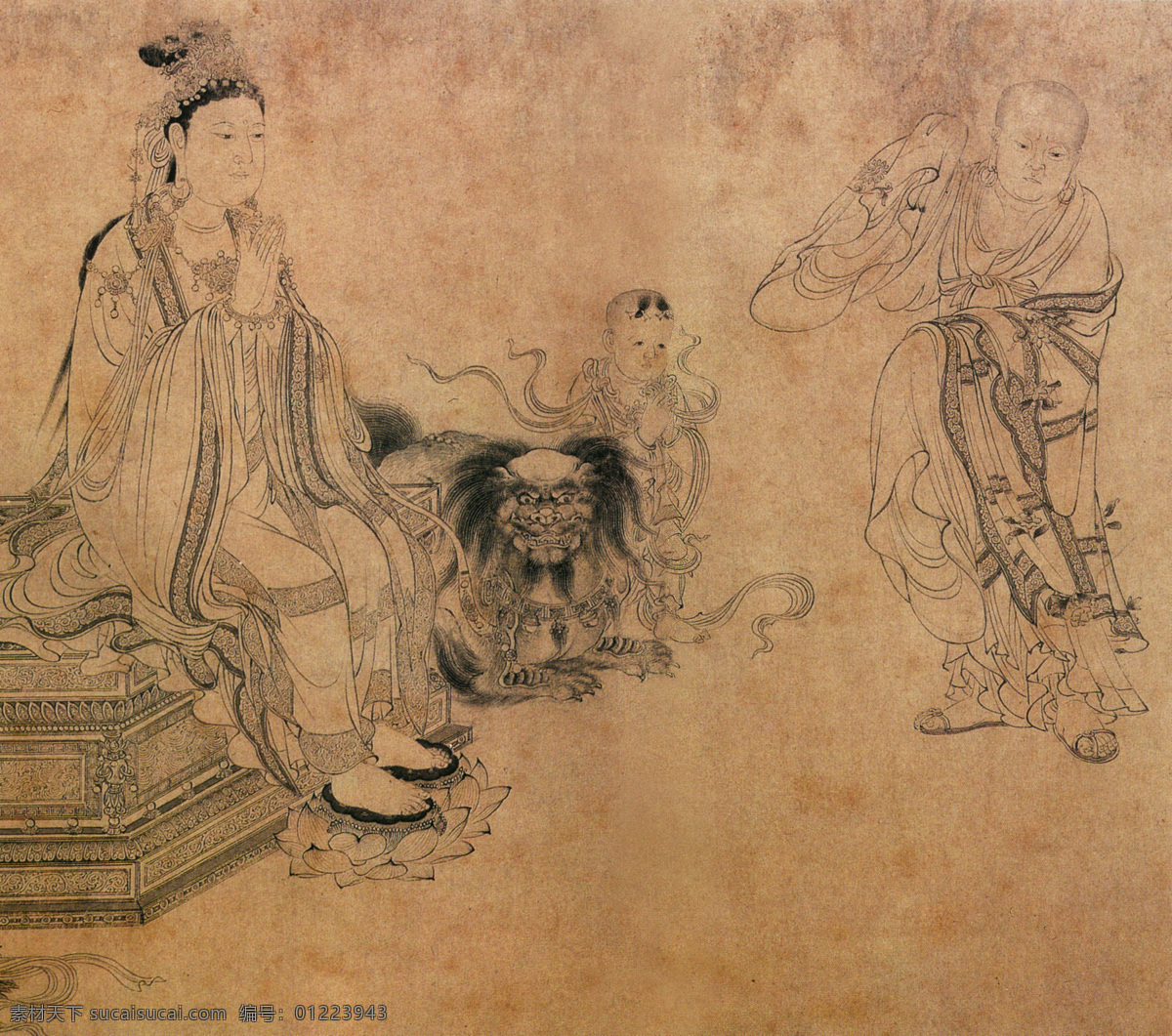 古代 人物 壁画 宫廷人物 古代人物 人物画像 中国风 中国文化 中华艺术绘画 文化艺术