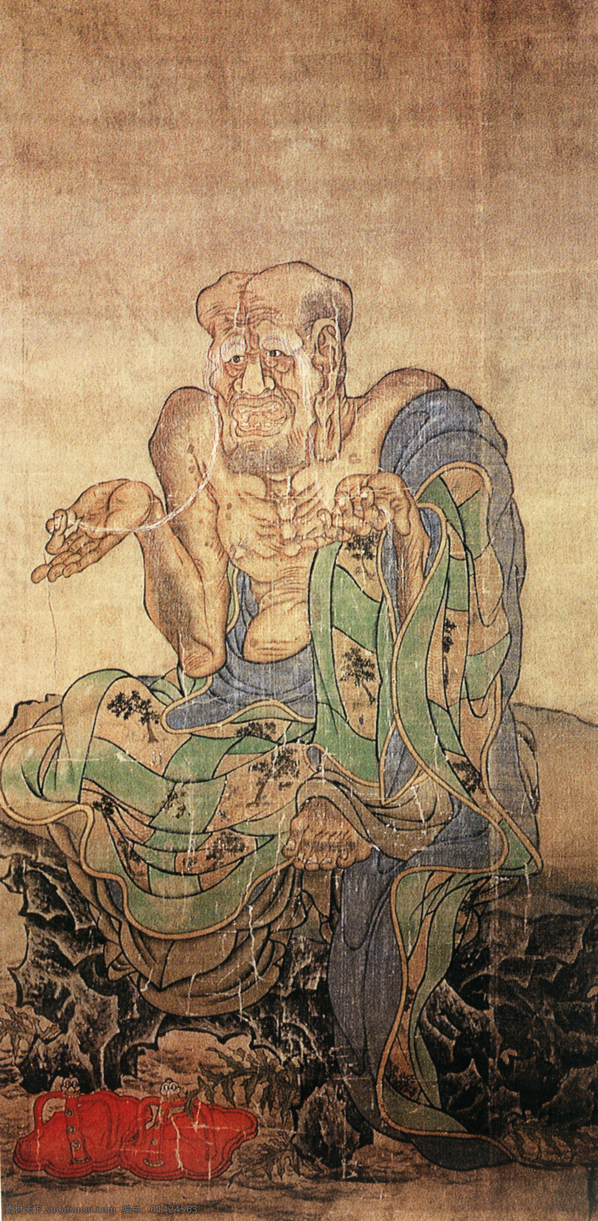人物免费下载 壁画 人物 人物画像 中国风 中国文化 中华艺术绘画 文化艺术