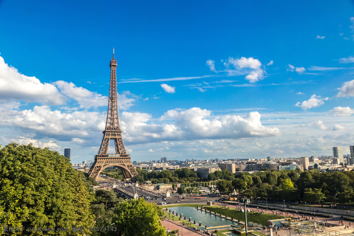 巴黎 风景摄影 埃菲尔铁塔 城市风光 旅游景点 美丽景色 美丽风景 美景 环境家居
