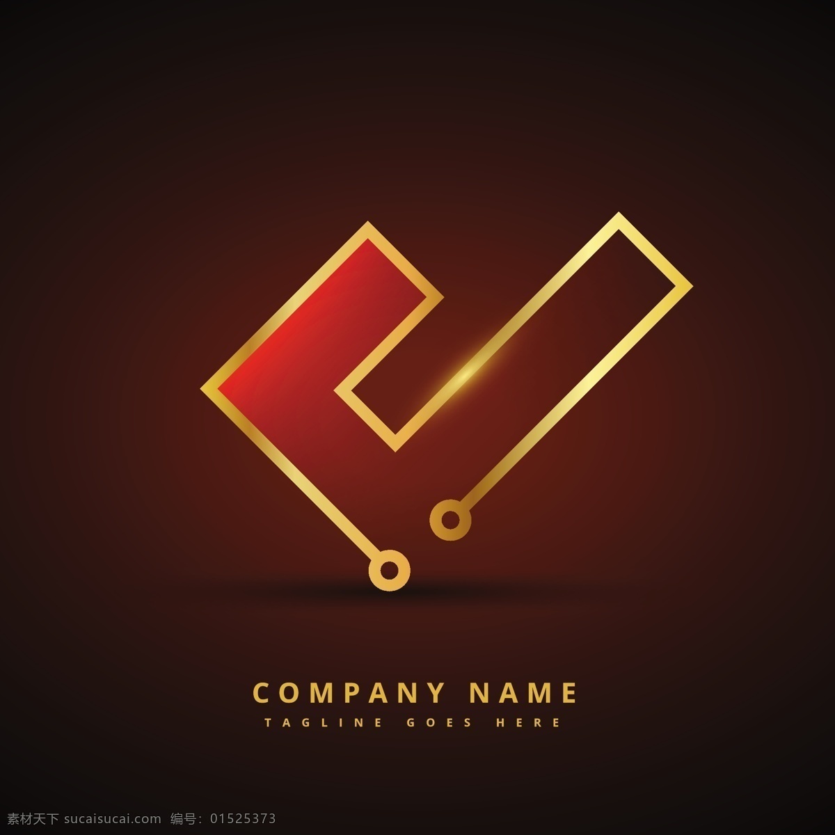 黄金 技术 风格 标志 标识 商业 抽象 图标 模板 符号 公司 品牌 创意 抽象的标志 形状 现代 企业形象 商业图标 身份 黑色