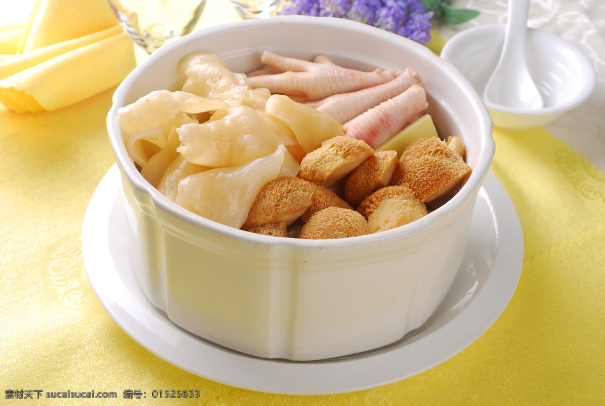 猴头菇炖花胶 美味 美食 营养 健康 餐饮美食 传统美食