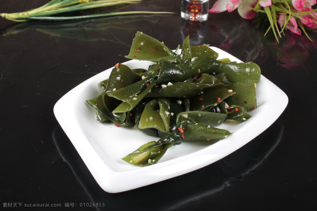 开胃海带结 美食 菜品 菜谱 餐饮 中餐 食品 传统美食 餐饮美食 粤菜 湘菜 淮阳菜 上海菜 北京菜 鲁菜 东北菜 凉菜 高清 写真照片