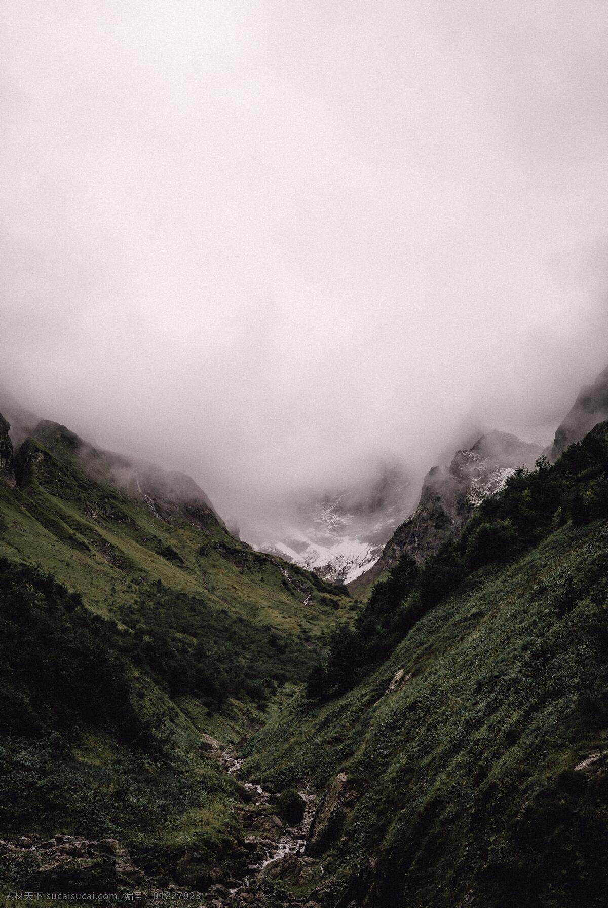 高山云雾美景 高山 云雾 美景 天空 壮丽 多娇江山 自然景观 自然风景