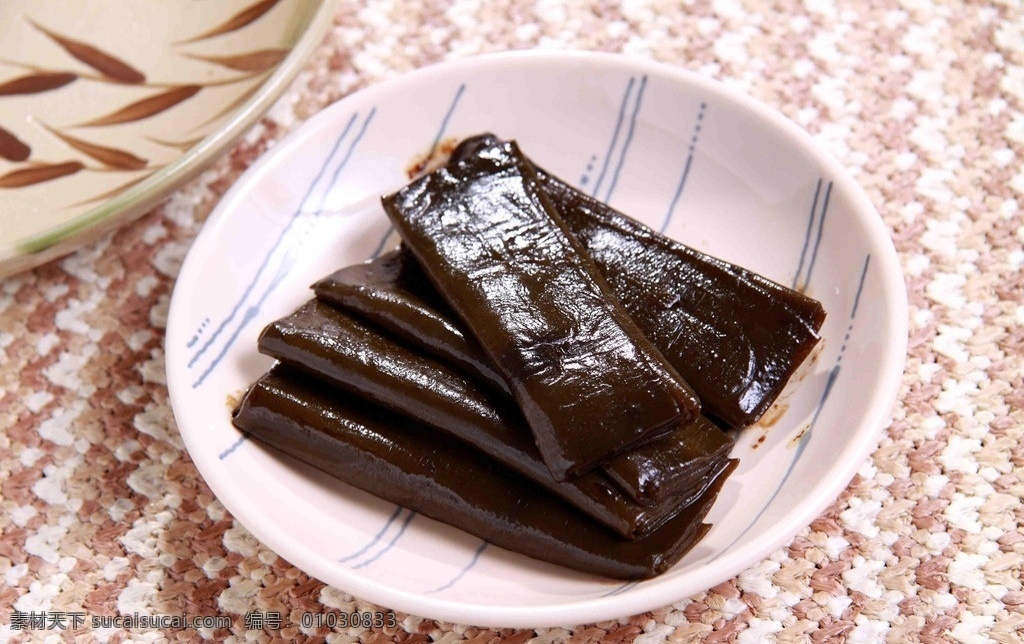 海带 食物 海鲜 美图 卤海带 食物原料 餐饮美食 传统美食