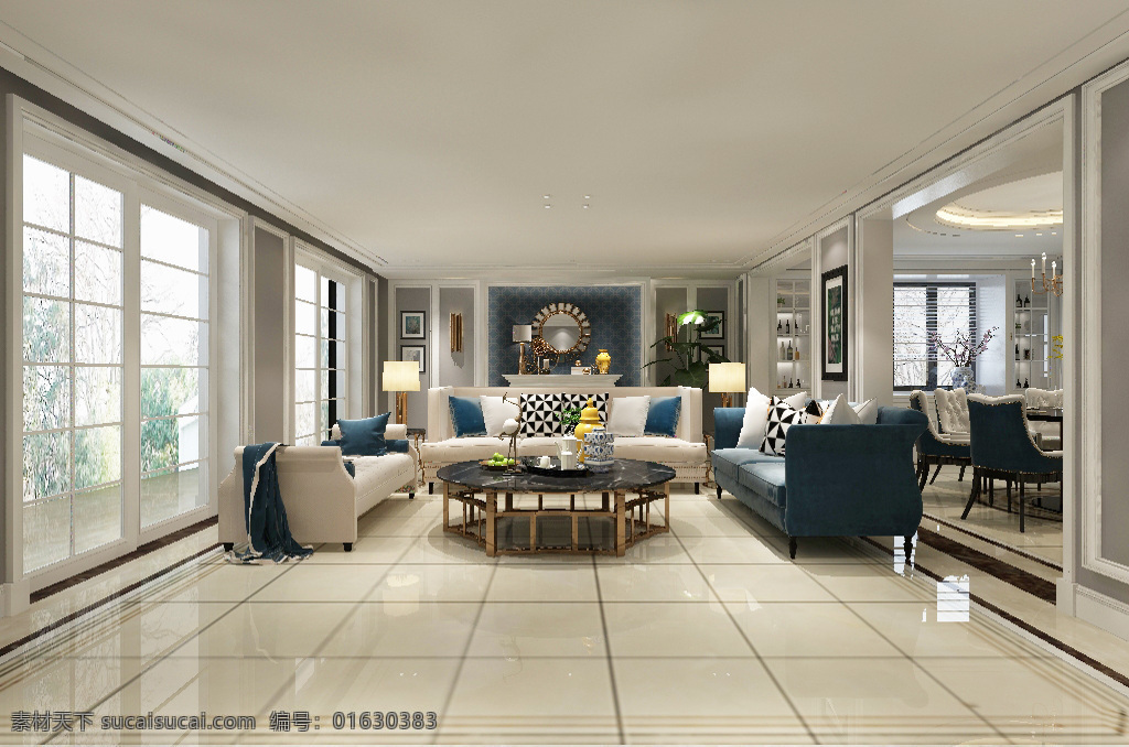 现代 简约 风格 欧式 客厅 厨房 背景墙 沙发 模型 效果图 卫生间 大理石 吊灯 挂画 地板 椅子 茶几 门 窗帘