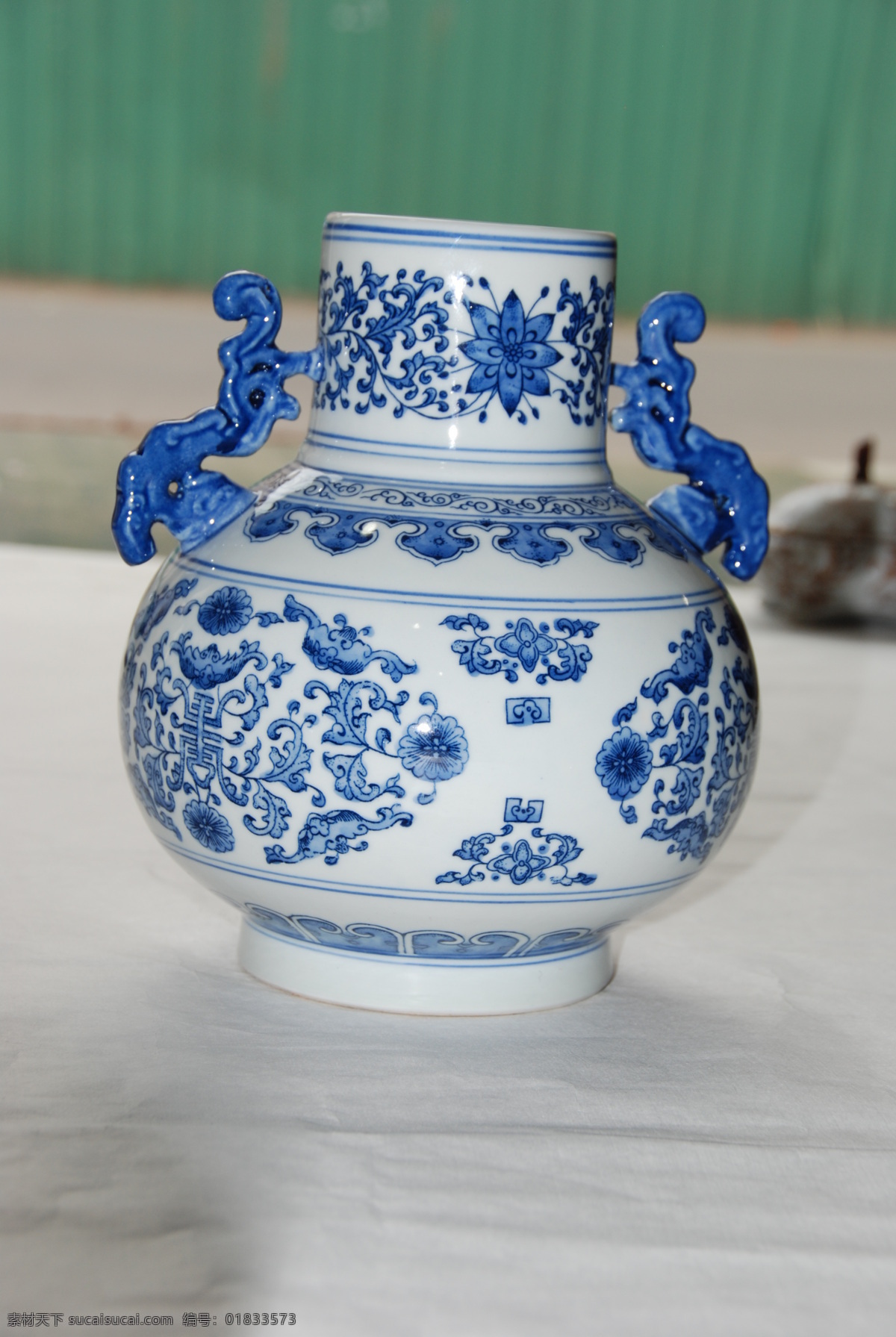 青花瓶 花瓶 陶瓷 古典文化 瓷器 传统文化 文化艺术