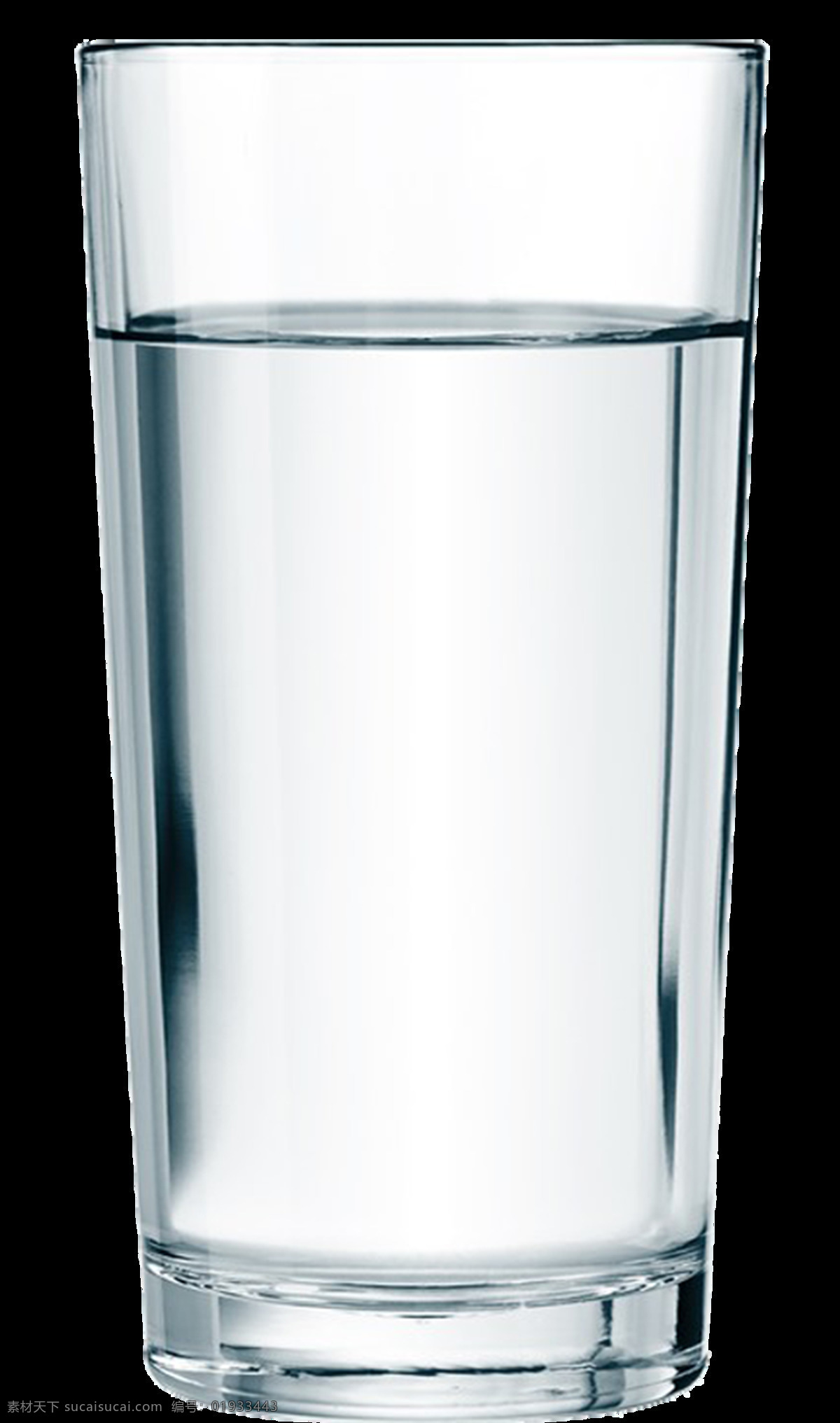 透明水杯 水 清新 装水 分层