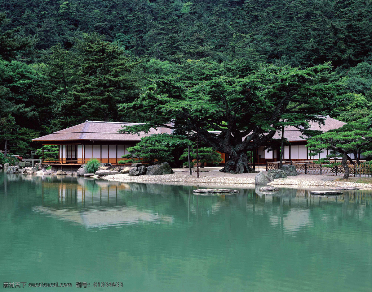 露根 五 葉 松 與 掬 月 亭 大自然 湖泊 山水风景 摄影图库 亭台 自然景观 景觀 景象 樹林 樹木 松樹 psd源文件