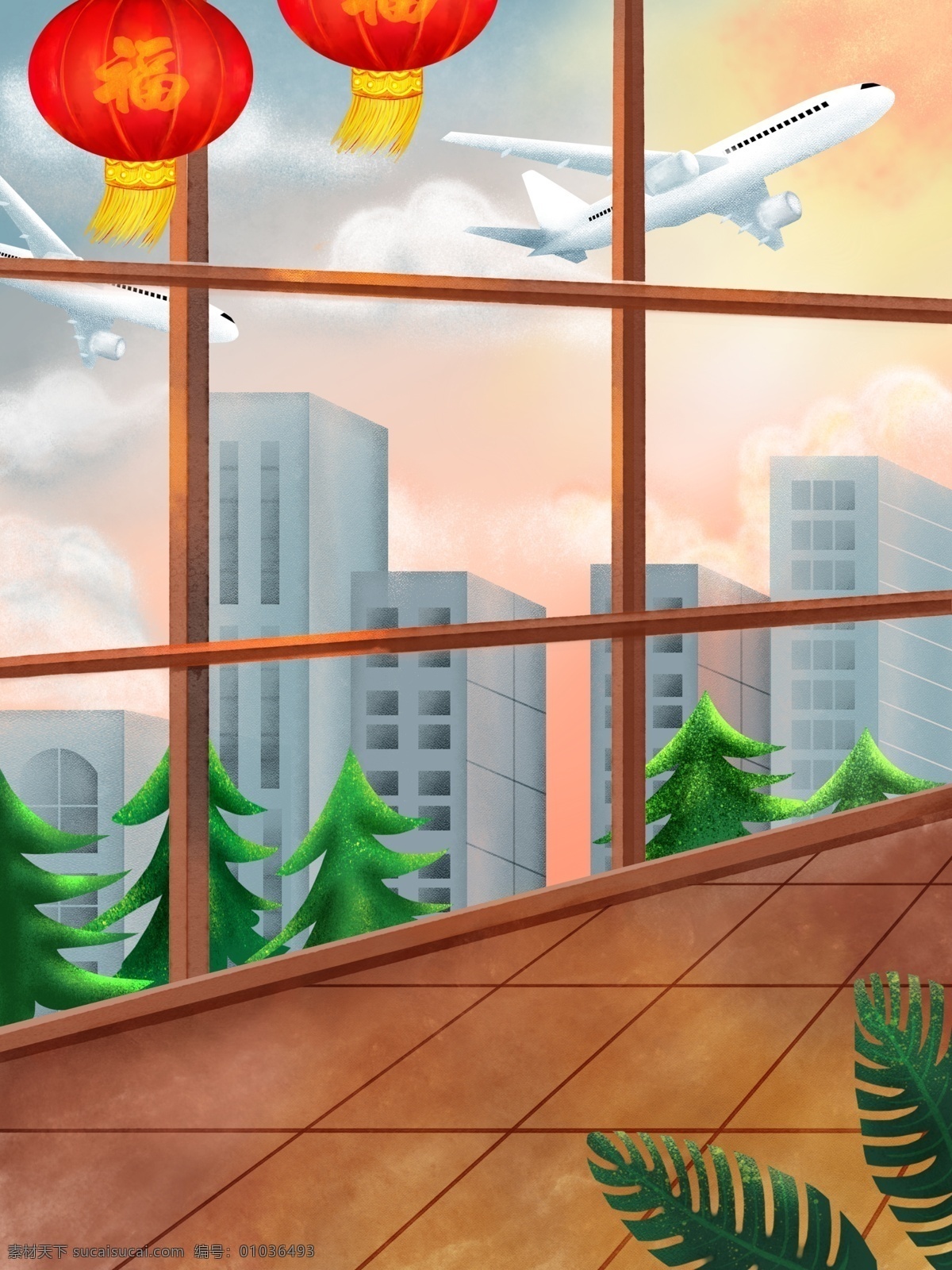 春节 回家 过年 灯笼 飞机 背景 红色 背景图 清新 创意 回家过年 广告背景 背景设计 背景展板 清新背景 特邀背景 圣诞背景