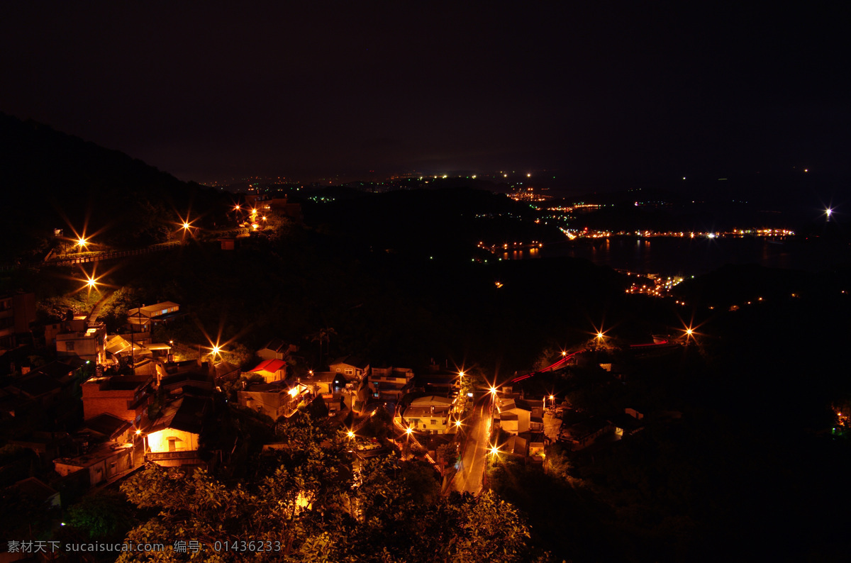 九份夜景 台湾 基隆 九份 夜景 国内旅游 旅游摄影