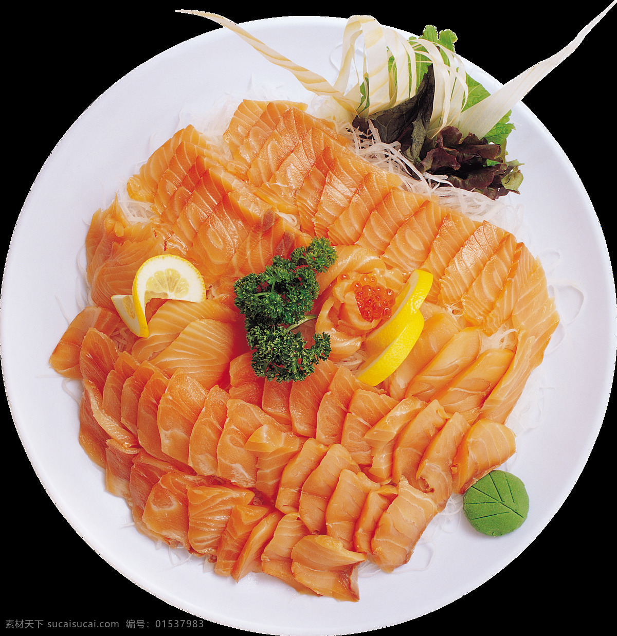 清新 简约 三文鱼 料理 美食 产品 实物 白色盘子 产品实物 刺身 料理美食 日式美食