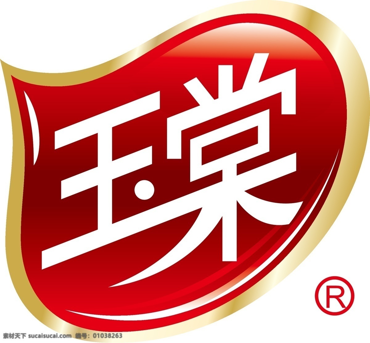 logo 标识 标识标志图标 标志 红色 金色 企业 企业标志 中国驰名商标 玉棠 光明集团 光明食品 上海市 著名 商标 名 牌产品 白砂糖 矢量 psd源文件 logo设计