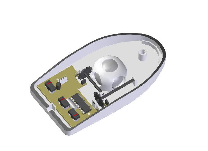老 老鼠 电路 电子 计算机 鼠标 3d模型素材 家具模型