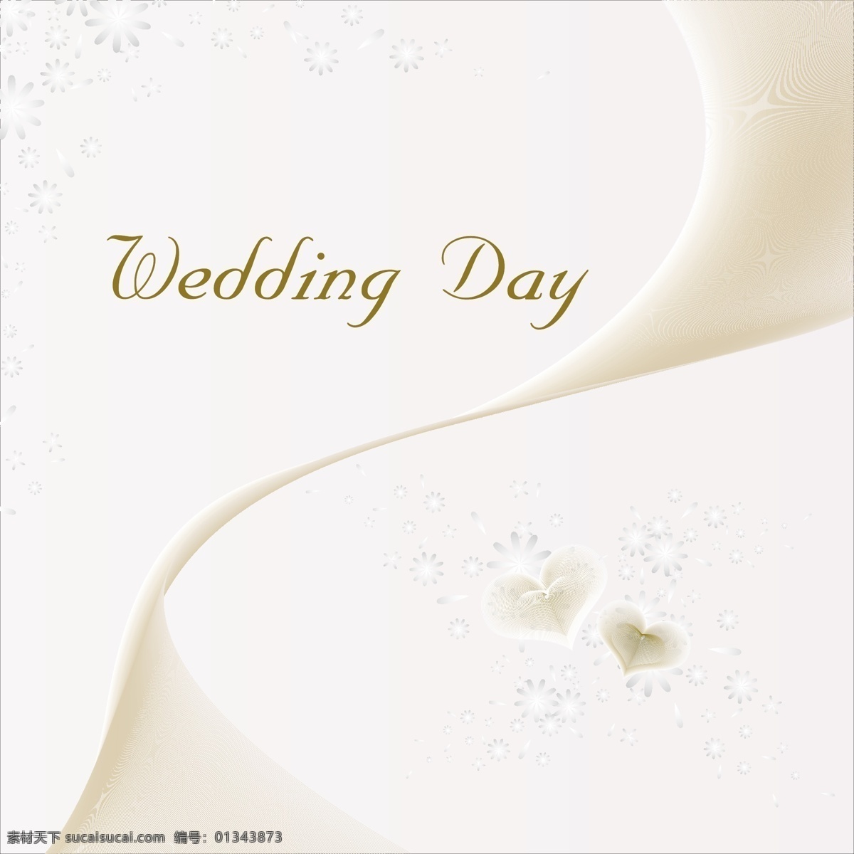 欧式 请柬 模板 矢量 day wedding 背景 动感线条 花朵 婚庆 结婚 矢量素材 心形 节日素材 其他节日