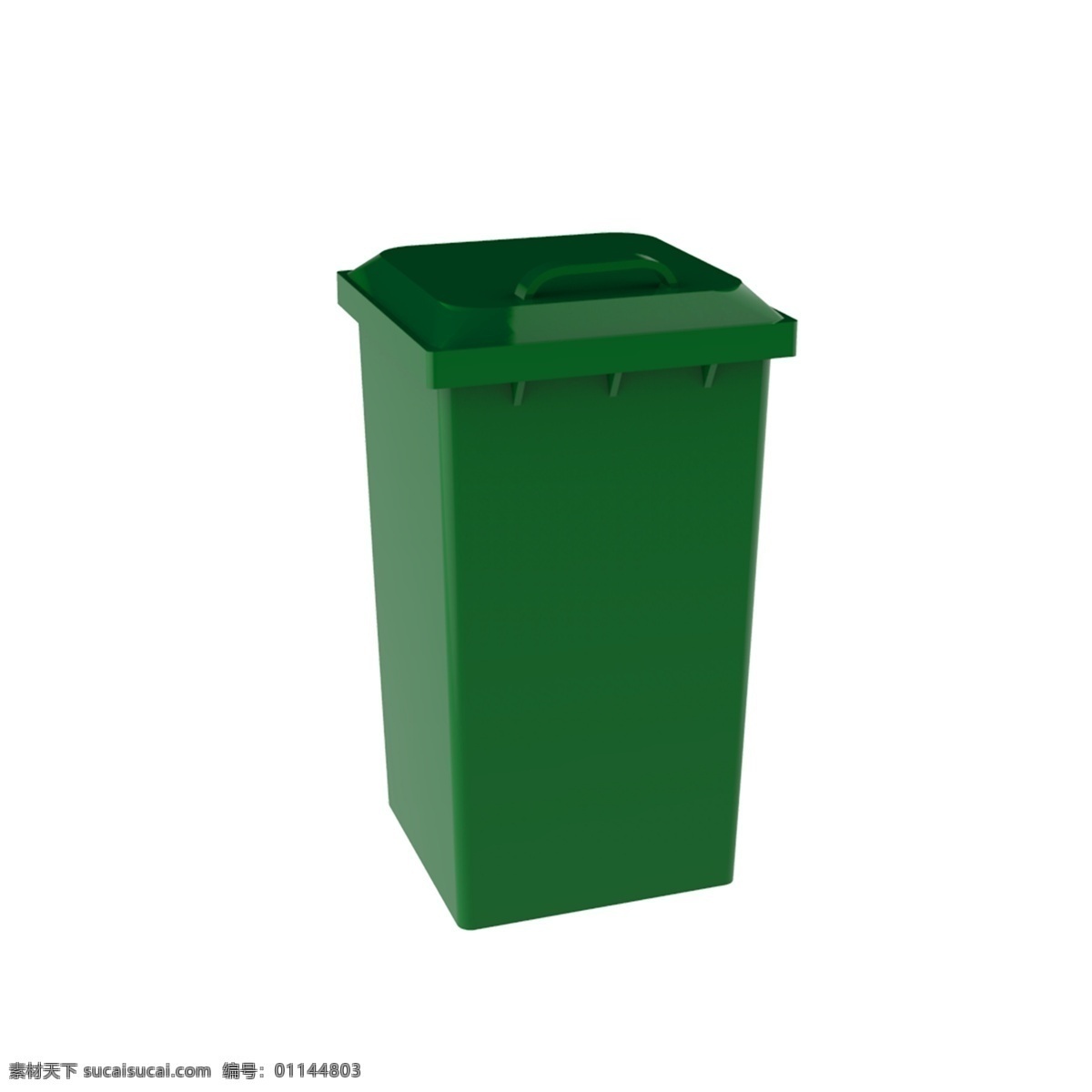 仿真垃圾桶 垃圾桶 绿色 垃圾分类