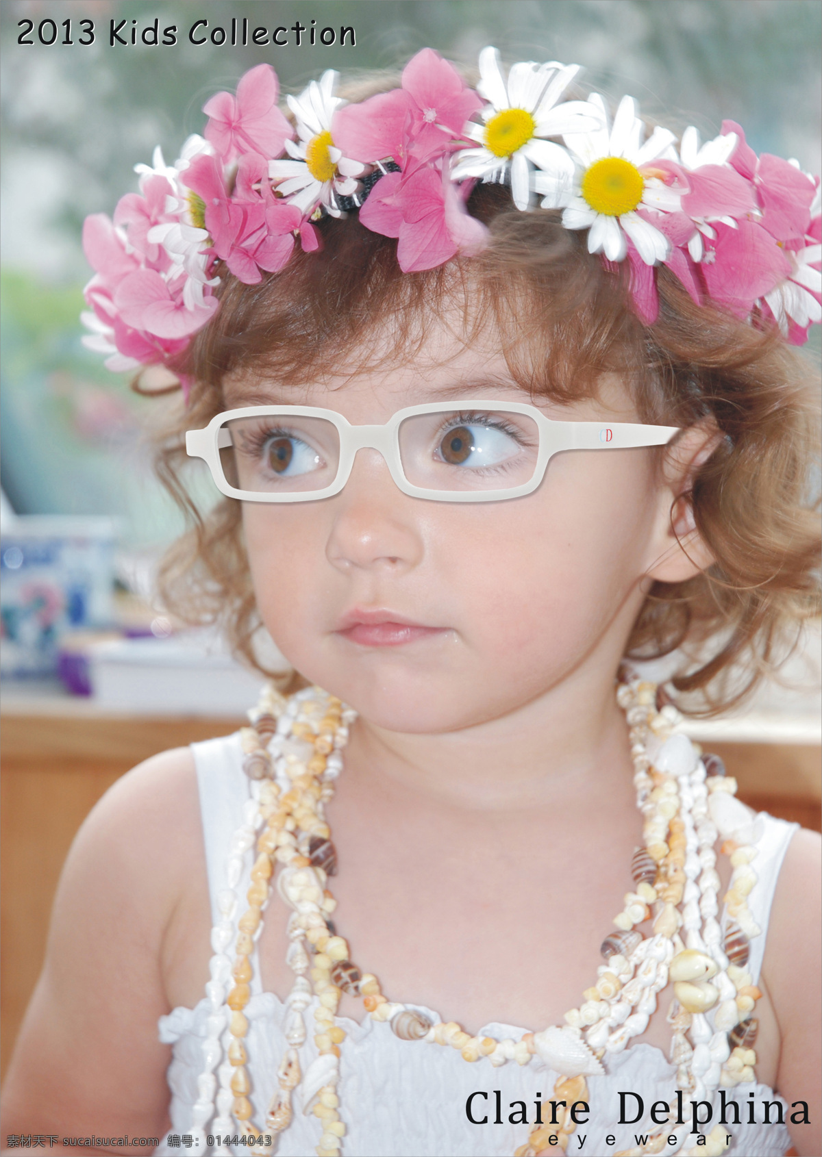 儿童 儿童幼儿 模特 欧美 漂亮 人物图库 性感 白色 眼镜 海报 设计素材 模板下载 白色眼镜海报 其他海报设计