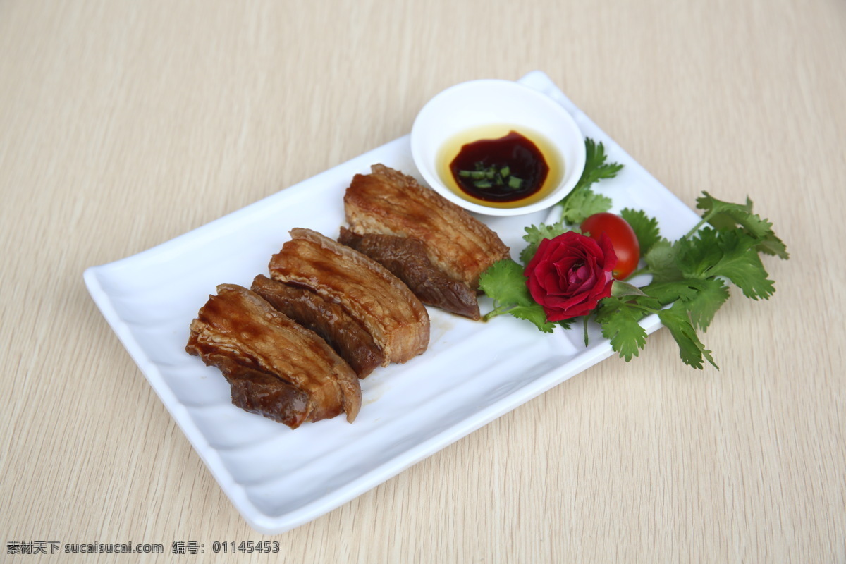 卤肉美食 卤肉 美食 五花肉 肉 玫瑰花 番茄 传统美食 餐饮美食