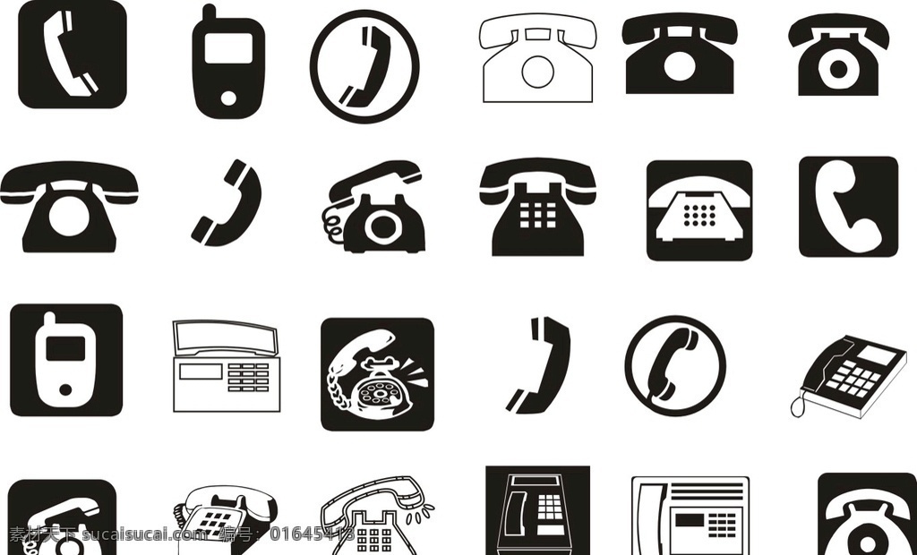 电话标志 电话 手机 座机 标志 标志图标 其他图标