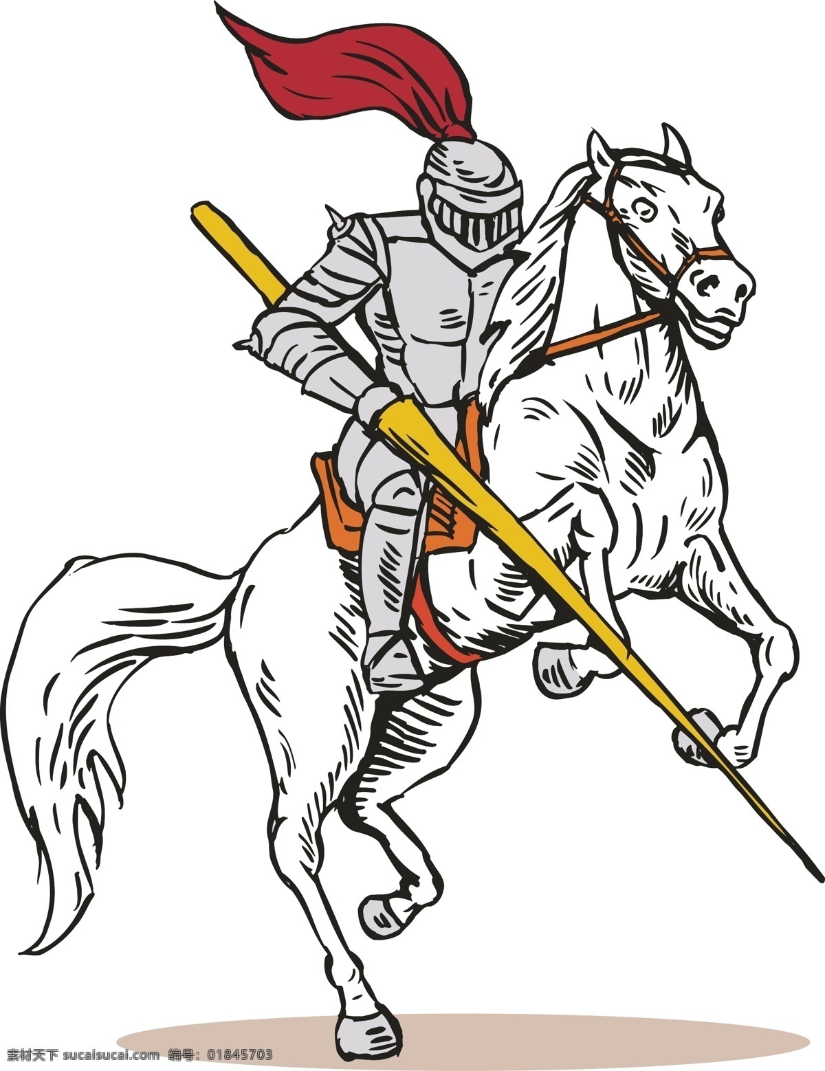 骑士 古代 其他人物 矢量人物 手绘 骑士矢量素材 骑士模板下载 古代骑士 欧洲骑士 古骑士 矢量 矢量图