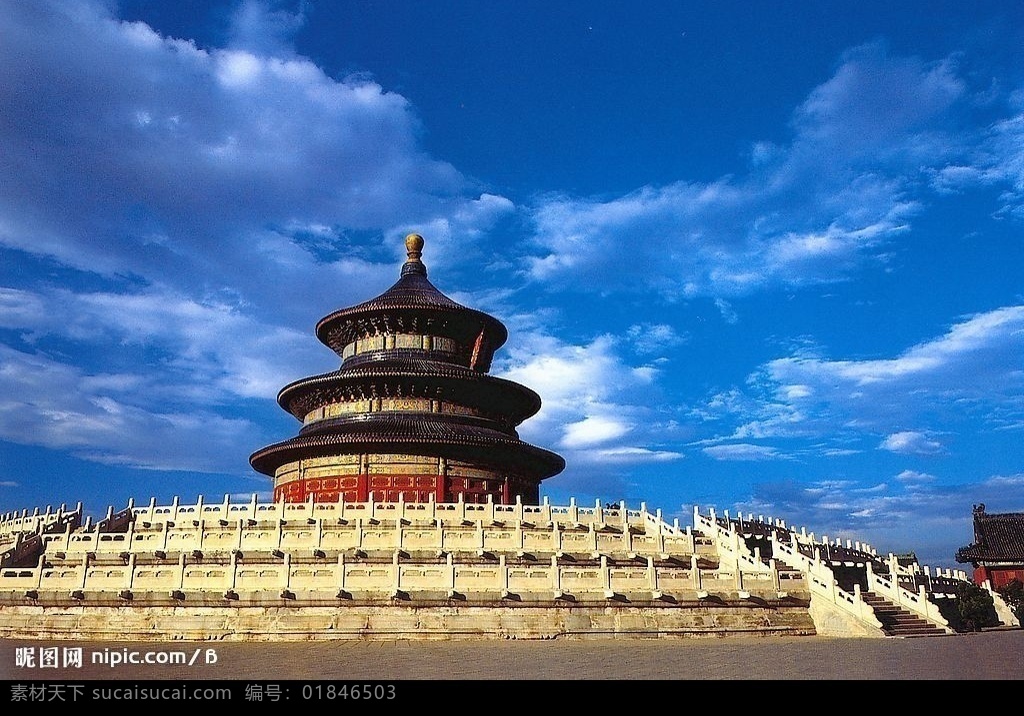 天坛 蓝天 阶梯 天空 旅游摄影 国内旅游 摄影图库