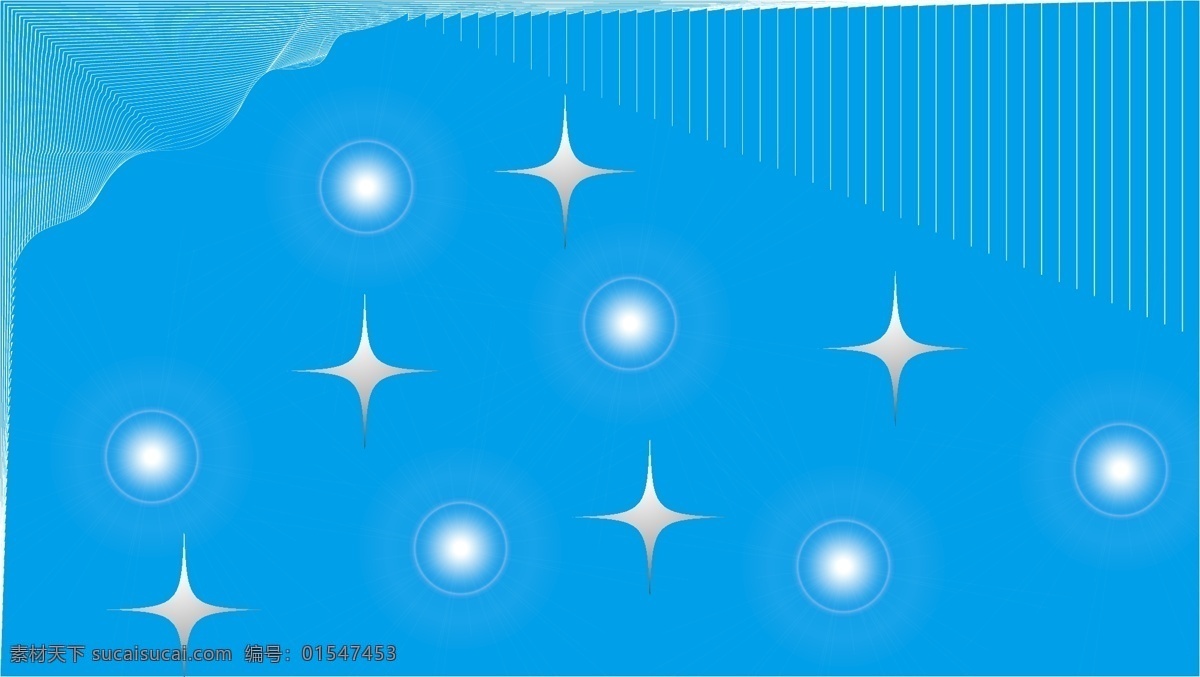 蓝色 白 线 星星 科技 背景 兰色 蓝底 白线 矢量 可修改 宣传 海报 线条 现代科技 科学研究