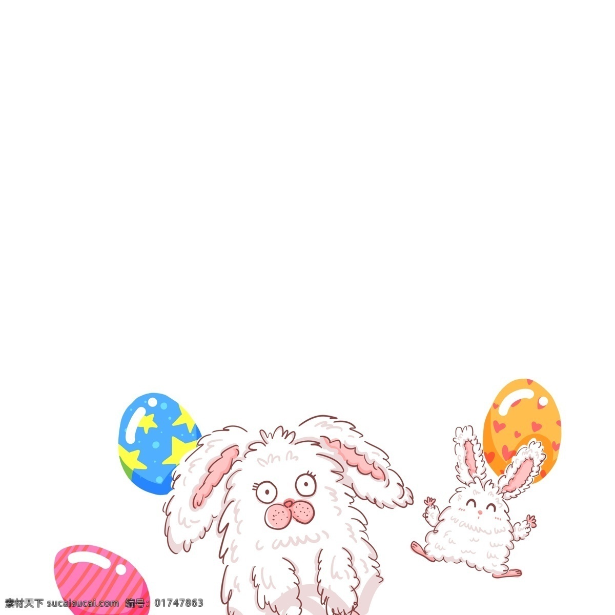 可爱 兔子 免 抠 图 时尚彩蛋 装饰彩蛋 小动物 卡通动物 动物插画 白色的兔子 迷你小兔子 野生动物