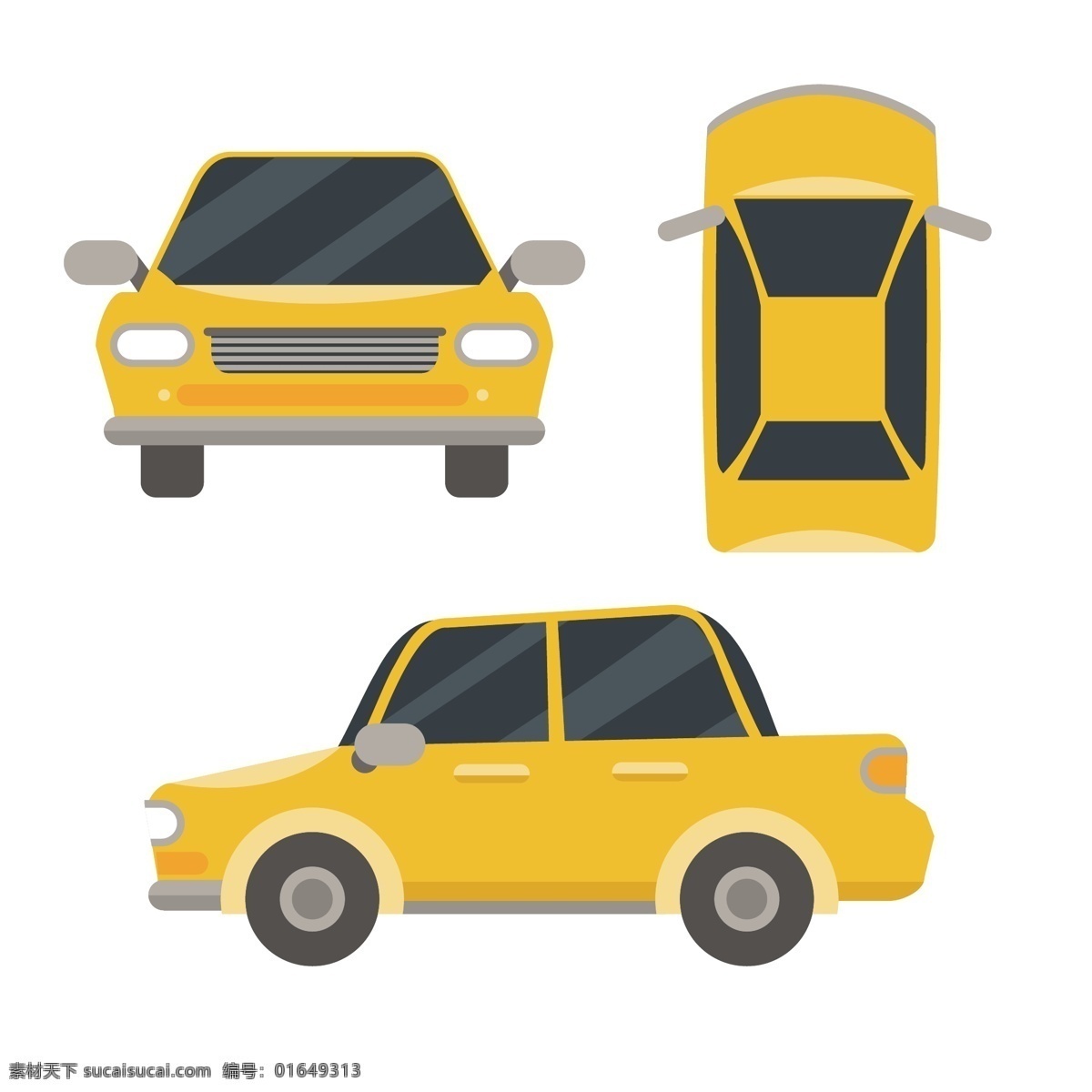 黄色 卡通 小轿车 儿童卡通汽车 汽车 矢量图 卡通汽车图案 汽车加油卡通 汽车卡通 汽车卡通图片 汽车修理卡通 失量卡通汽车