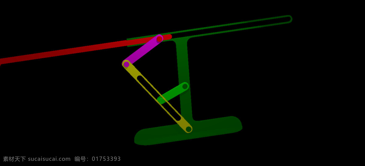 急 回 机构 返回 快速 运动学 dmu 机制 模拟 catia 3d模型素材 电器模型