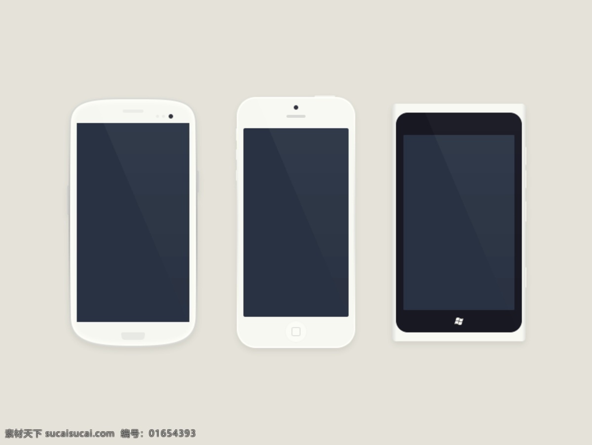 智能手机 ui图标 图标素材 个性图标 黑色