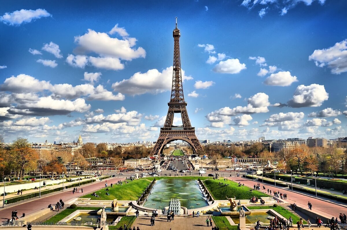 巴黎埃菲尔铁塔 巴黎 埃菲尔铁塔 法国城市风光 美丽风景 风景摄影 美丽景色 旅游景点 城市风光 环境家居