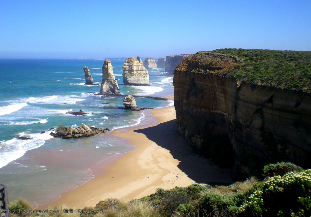 澳洲 国外旅游 海景 海滩 旅游摄影 奇观 澳大利亚 之旅 大洋路 十二使徒岩 psd源文件
