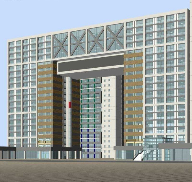 宏伟 商业建筑 3d 效果图 3d建筑 3d效果图 宏伟商业建筑 3d模型素材 建筑模型
