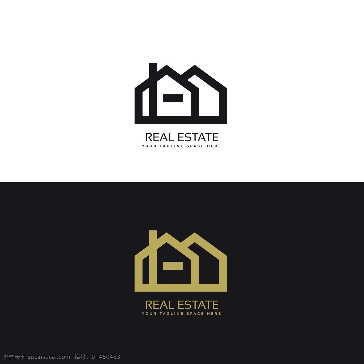 黑色 金色 房地产 标识 标志 企业 城市 住宅 模板 建筑 家庭 公司 企业形象 品牌 金融 现代 工业 象征 身份 最低限度