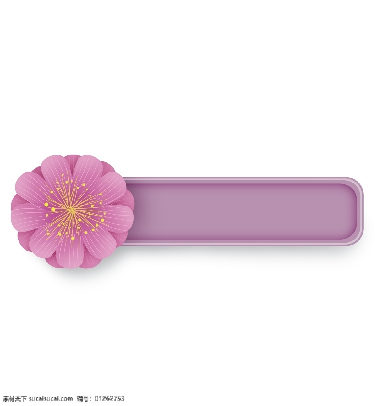 粉色 花卉 紫色 文字 框 花朵 绿色 花卉对话框 春季 植物 立体 春天文字框 叶子 春天标题框