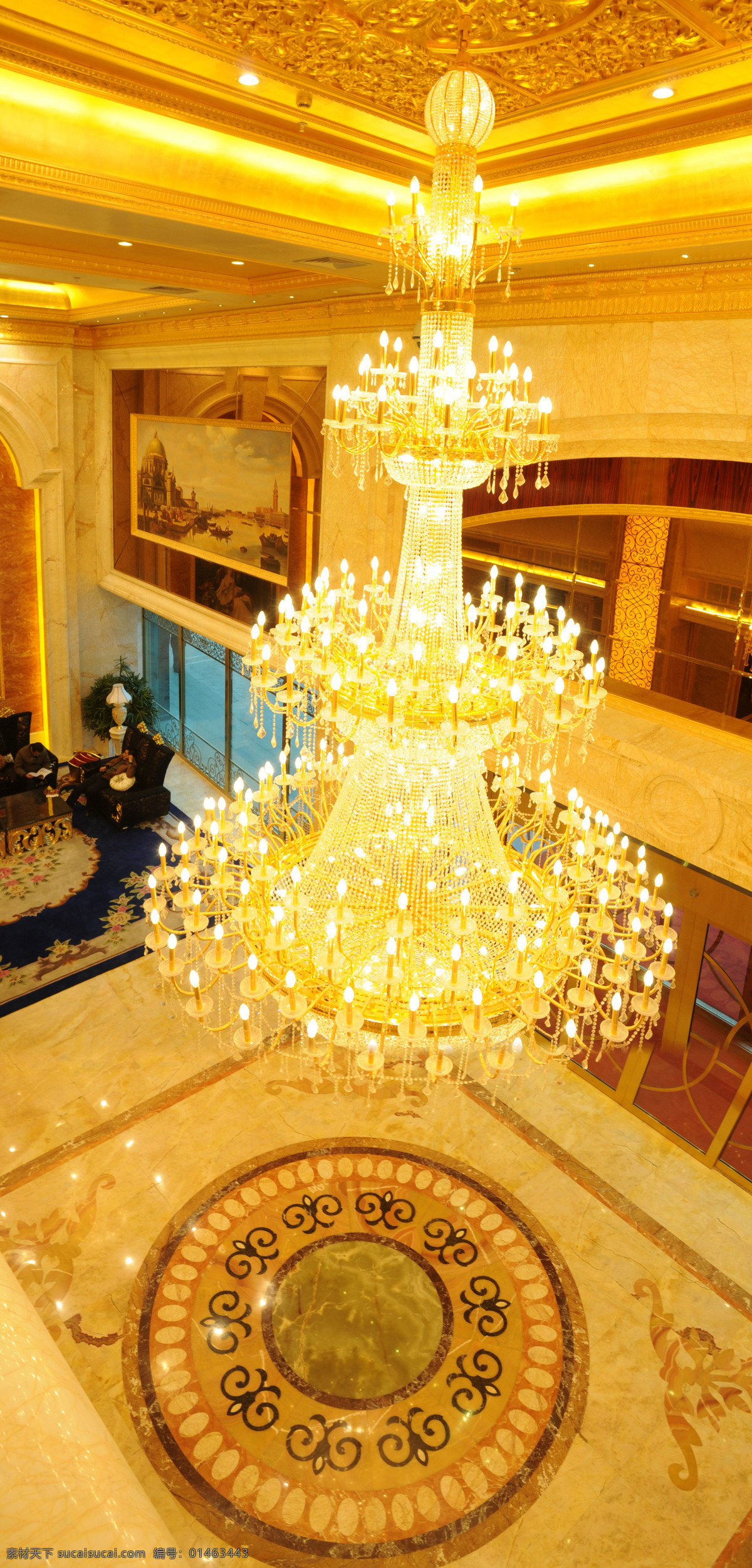 中洋 河豚 会馆 大堂 建筑园林 室内摄影 中洋河豚会馆 贵族风范 2m 水晶 吊灯 装饰素材 灯饰素材
