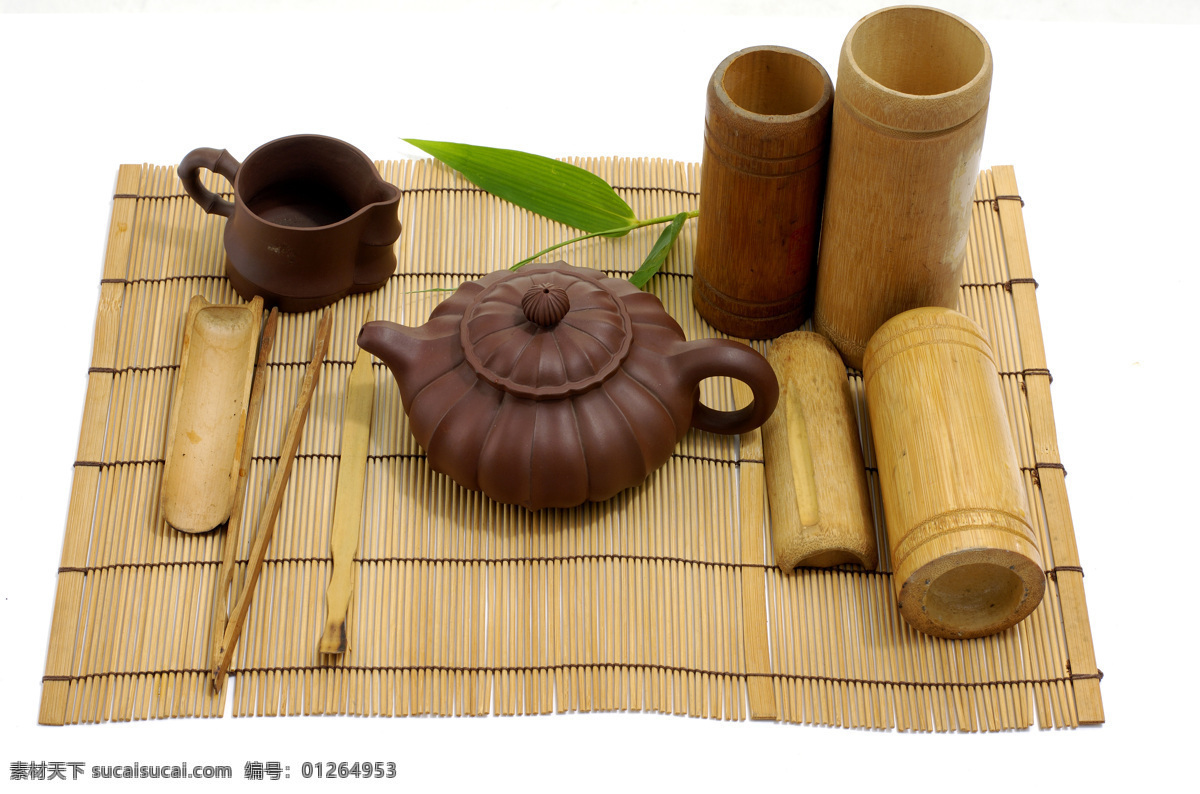 茶具 紫砂茶具 茶道 茶 茶文化 茶壶 茶杯 竹子 茶道图片 餐饮美食