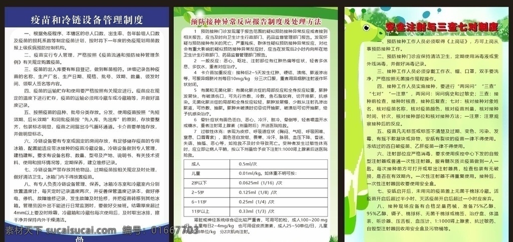 医院制度牌 制度牌 标识标牌 放射科制度 管理制度 蓝色制度牌 简约制度牌 简约背景图 安全注射 三查七对制度 预防接种 异常反应报告 制度处理方法 疫苗 冷链设备管理 医院