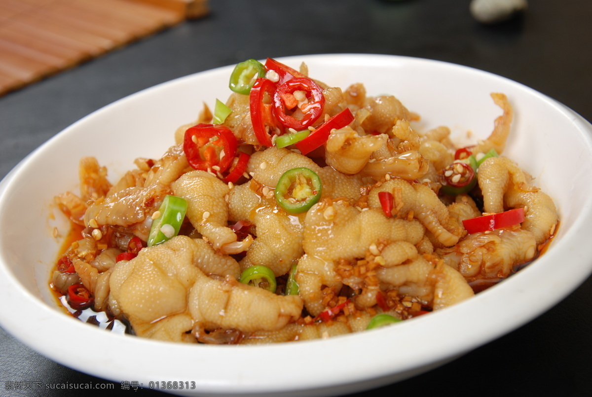 剁椒凤爪 剁椒 凤爪 鸡爪 美食 传统美食 餐饮美食